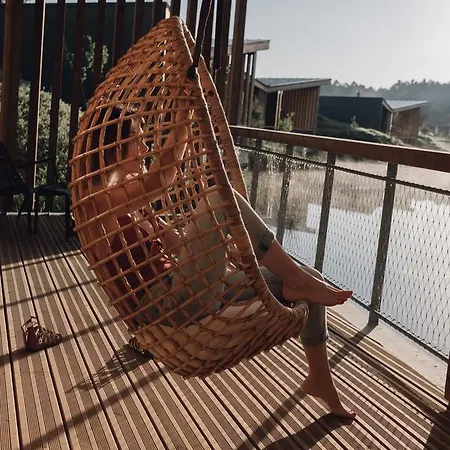 호텔 Les Echasses Golf & Surf Eco